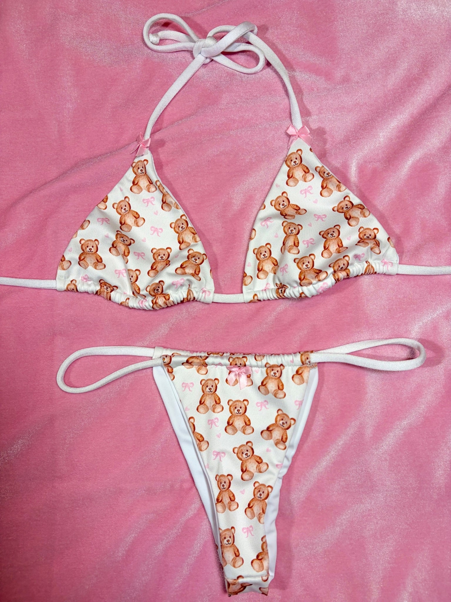 Teddy Bear Thong Bikini Bottom