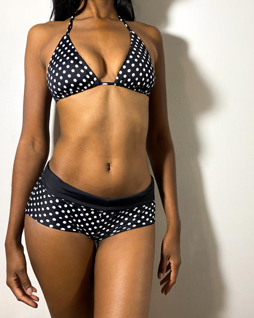 Polka Dot Bikini Top